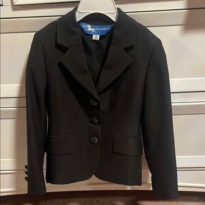 Girl horse show blazer